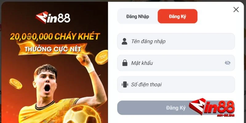 Quy trình 3 bước đăng ký Min88 chi tiết nhất